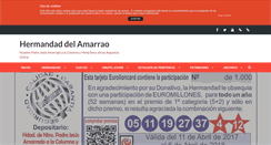 Desktop Screenshot of amarradoalacolumna.com